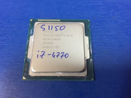 Core i7-4770 3.4 GHz / 4core / SVGA HD Graphics 4600 / 1+8Mb / 84W / 5 GT / s LGA1150