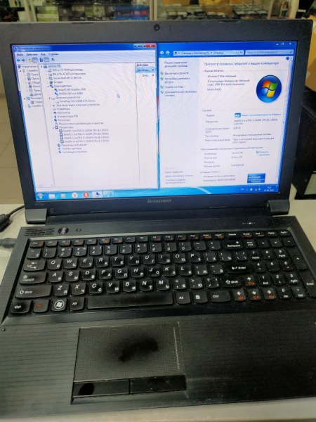 Lenovo B570 20093  Intel CORE i5-2410M 2.3GHz RAM 6GB SSD120GB DVD-RW NVIDIA 410M  WiFi  Win7 15.6